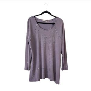 Soft Surroundings Long Sleeve Waffle Top Size 3X
